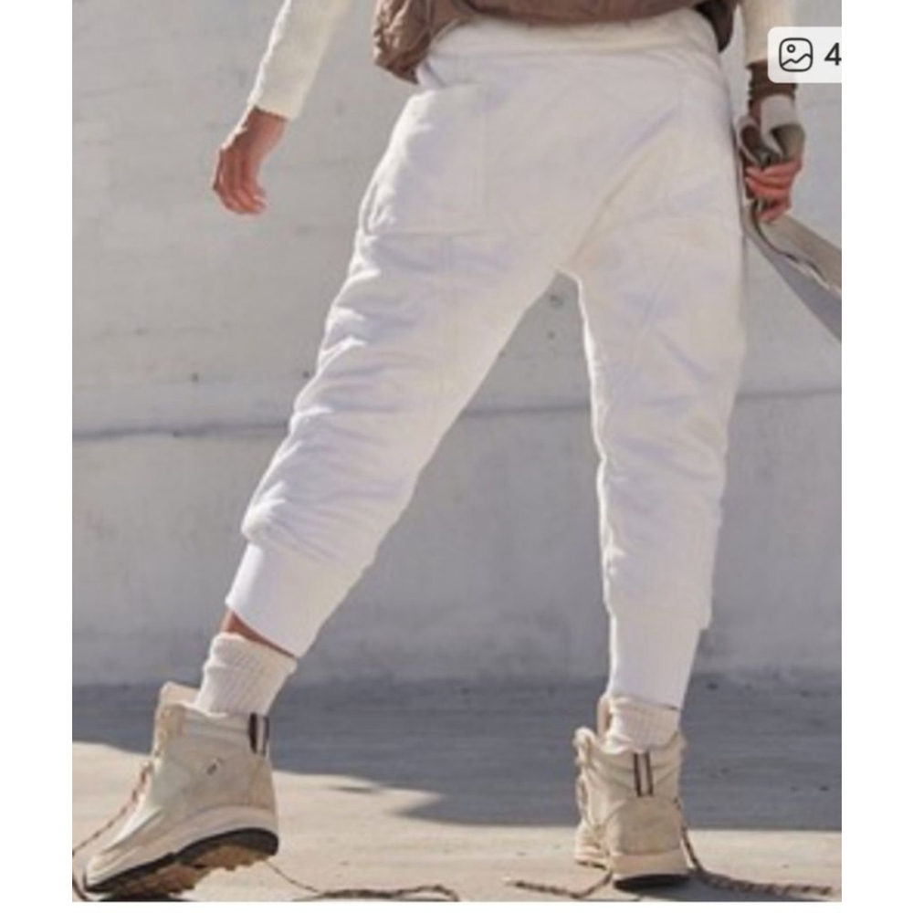 Free People FP Movement June Bug Quilted Joggers Pants Sz.M EUC - Picture 3 of 16